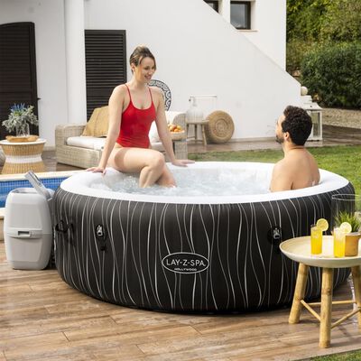 Bestway Lay-Z-Spa Aufblasbarer Whirlpool Hollywood AirJet 196x66 