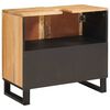 vidaXL Waschbeckenschrank Braun 62 x 33 x 58 cm Massivholz Mango