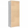 vidaXL Highboard Grau Sonoma 70x42,5x185 cm Holzwerkstoff
