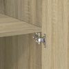 vidaXL Hochschrank Sonoma-Eiche 70x42,5x225 cm Holzwerkstoff