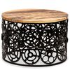 vidaXL Couchtisch Massivholz Mango 60x40 cm