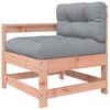 vidaXL 4-tlg. Garten-Lounge-Set mit Kissen Massivholz Douglasie
