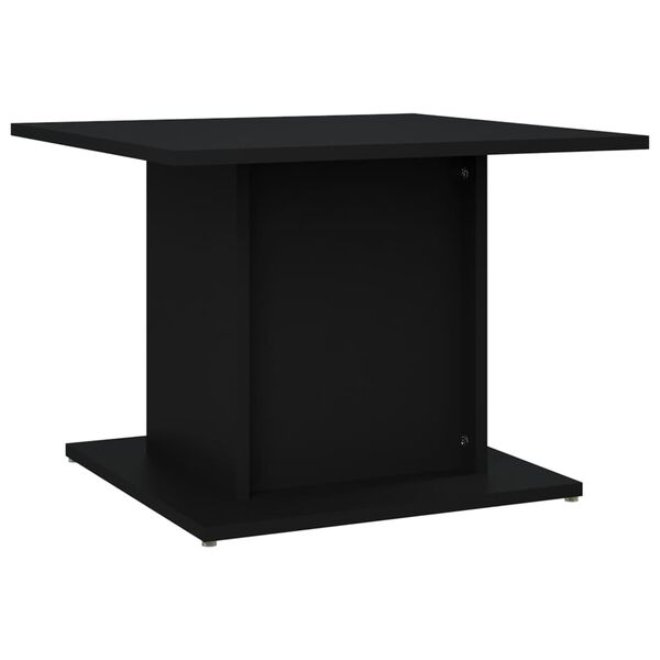 vidaXL Couchtisch Schwarz 55,5x55,5x40 cm Holzwerkstoff