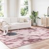vidaXL Teppich Shaggy Hochflor NAVARRA Altrosa 240x340 cm Polyester