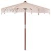 vidaXL Macrame Sonnenschirm 252,5 x 252,5 x 260 cm