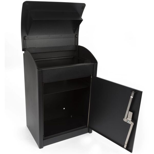 Perel Paket-Briefkasten Malmo Dunkelgrau