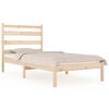 vidaXL Massivholzbett Kiefer 90x190 cm