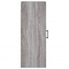 vidaXL Wandschrank Grau Sonoma 34,5x34x90 cm