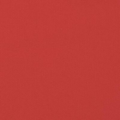 vidaXL Sonnenliegen-Auflage Rot 200x60x3 cm Oxford-Gewebe