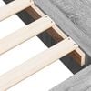 vidaXL Bettgestell Grau Sonoma 180x200 cm Holzwerkstoff