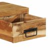 vidaXL TV-Wandschrank 100x30x19 cm Massivholz Akazie