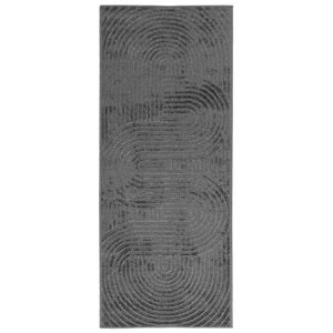 vidaXL Bereichsteppiche PALMERAS Anthrazit 200 x 80 cm Polyester
