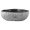 vidaXL Waschbecken Oval Grau (32-37) x (27-30) x 12 cm Flussstein