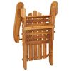 vidaXL 5-tlg. Garten-Lounge-Set Adirondack Massivholz Akazie