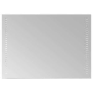 vidaXL LED-Badezimmerspiegel Transparent 70 x 50 cm Geh&auml;rtetes Glas