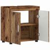 vidaXL Badezimmerschrank-Set TULUM Altholz 60 x 34 x 63 cm