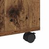 vidaXL Couchtisch mit Schubladen Altholz 75 x 75 x 38 cm Holzwerkstoff