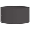 vidaXL Pflanzenring 5 pcs Schwarz 40 x 40 x 20 cm Kaltgewalzter Stahl