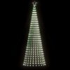 vidaXL LED Weihnachtsbaum 688 LEDs Kaltwei&szlig; 300 cm
