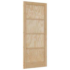 vidaXL Interior T&uuml;r Natur 86 x 211 cm Sperrholz
