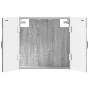vidaXL Dartboard Schrank HOORN Sonoma-Grau 52,5 x 10,5 x 53,5 cm