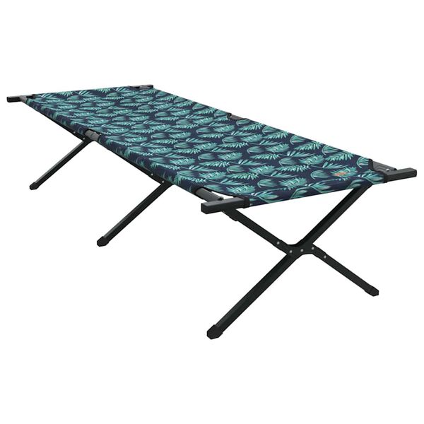 vidaXL Klapp Schlafbett f&uuml;rs Camping Blatt Wald 210 x 80 x 46 cm