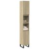 vidaXL Badschrank Sonoma-Eiche 30x30x190 cm Holzwerkstoff