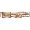 vidaXL Outdoor-Sofagarnitur 8 pcs Natur Massivholz Akazie