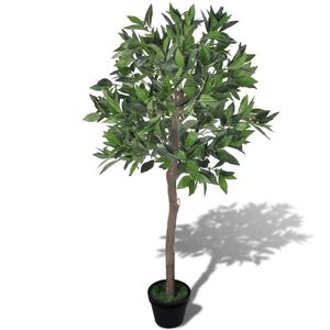 K&uuml;nstlicher Lorbeerbaum mit Topf 120 cm