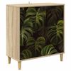 vidaXL Sideboard ELBURG Sonoma 69 x 33 x 75 cm Holzwerkstoff
