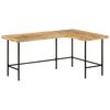 vidaXL Schreibtisch 165x110x77 cm Massivholz Mango und Eisen