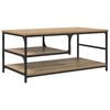 vidaXL Couchtisch Artisan-Eiche 90 x 49 x 40 cm Holzwerkstoff