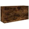 vidaXL Bad-Wandschrank R&auml;uchereiche 80x25x40 cm Holzwerkstoff