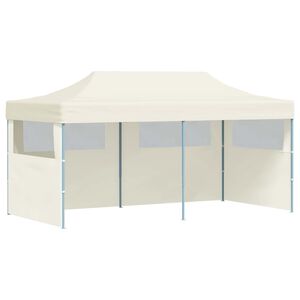 vidaXL Partyzelt 291 x 580 x 315 cm Creme Oxford-Stoff