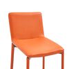 vidaXL 3-tlg. Bar-Set Kunstleder Orange