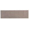 vidaXL K&uuml;chen Teppich Braun skandinavisch 150 x 45 cm 100% Polyamid