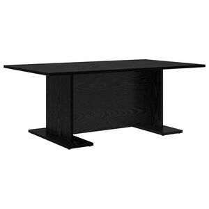 vidaXL Couchtisch Schwarz Eichen-Optik 103.5 x 60 x 40 cm