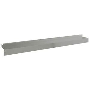 vidaXL Raseneinfassung 30 stk. 100 x 10 x 8 cm Stahl Silber