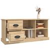 vidaXL TV-Schrank Sonoma-Eiche 102x35,5x47,5 cm Holzwerkstoff