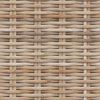 vidaXL Sitzbank mit Stauraum mit Kissen Natur 110 x 40 x 50 cm Rattan