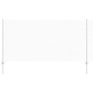 vidaXL Zaun mit Pfosten Silber