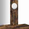 vidaXL Schminktisch mit Speicher Braun 50 x 41 x 140 cm Holzwerkstoff