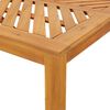 vidaXL Garten Essgruppe 3 pcs Braun Massivholz Akazie