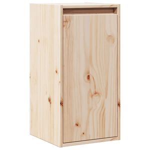 vidaXL Wandschrank 30x30x60 cm Massivholz Kiefer