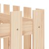 vidaXL Hochbeet Lattenzaun-Design 150x50x70 cm Massivholz Kiefer