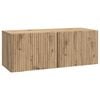vidaXL Wandmontierter TV-Schrank Artisan-Eiche 78,5 x 31 x 30 cm