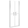 vidaXL Duscht&uuml;r Transparent ESG 71x190 cm