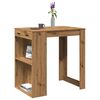 vidaXL Bartisch Artisan-Eiche 102x70x103,5 cm Holzwerkstoff