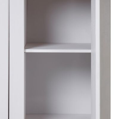 vidaXL Kleiderschrank 3-Türig Weiß 118×50×171,5 cm Kiefer Panama Serie
