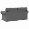 vidaXL Sofa Dunkelgrau Gesamtabmessungen: 175 x 82 x 80 cm (B x T x H)